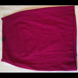 Hot pink Express skirt